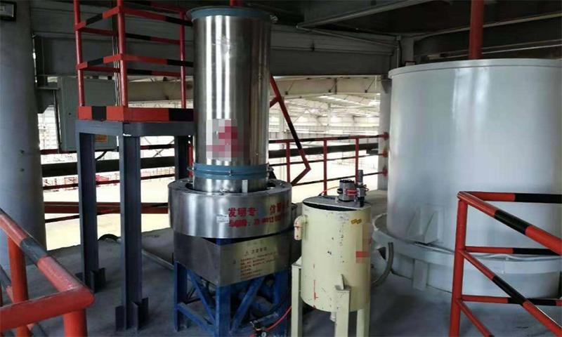 Aluminiumpasta automatisch meetsysteem