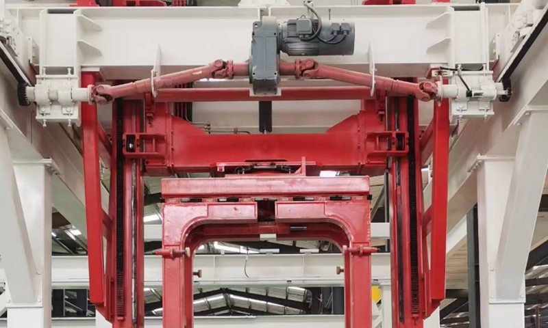 Product roteren kraan