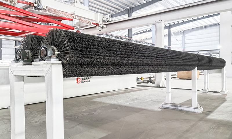 Stalen boorstang schoon apparaat